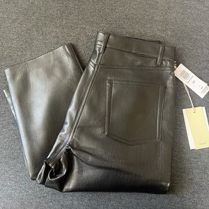 melina vegan leather pant (LONG)